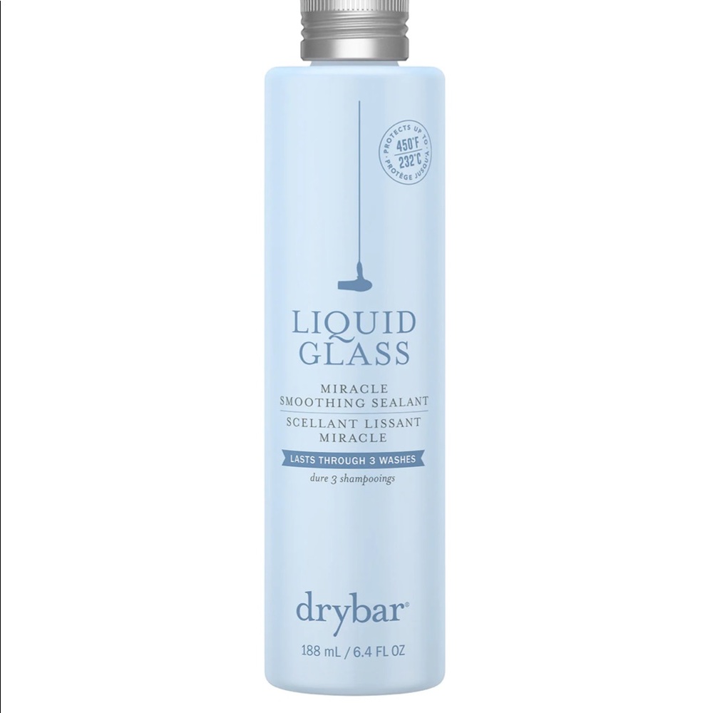 NEW drybar liquid glass smoothing heat spray